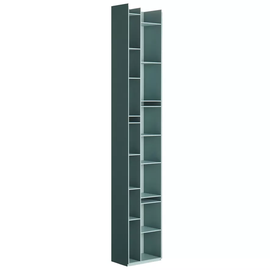 MDF Italia Random 2C Boekenkast Medium Powder Blue 3 MDF Italia Random 2C Boekenkast Medium Powder Blue