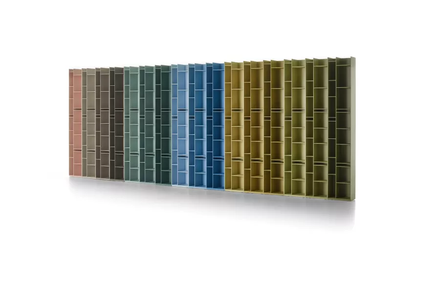 MDF Italia Random 2C Boekenkast Medium Powder Blue 10 MDF Italia Random 2C Boekenkast Medium Powder Blue - Afbeelding 8