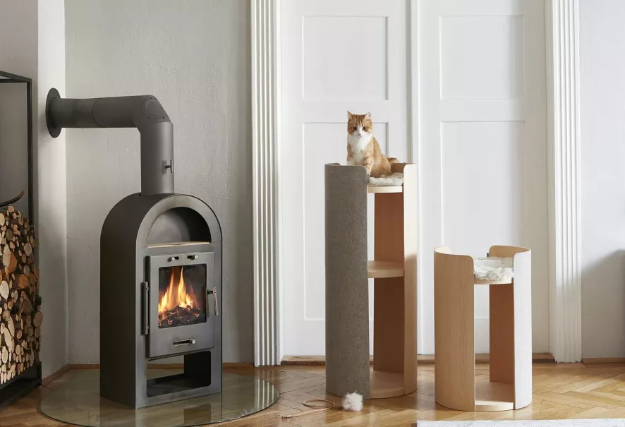 MiaCara Torre Krabpaal Small Essen Naturel 5 MiaCara Torre Krabpaal Small Essen Naturel - Afbeelding 3