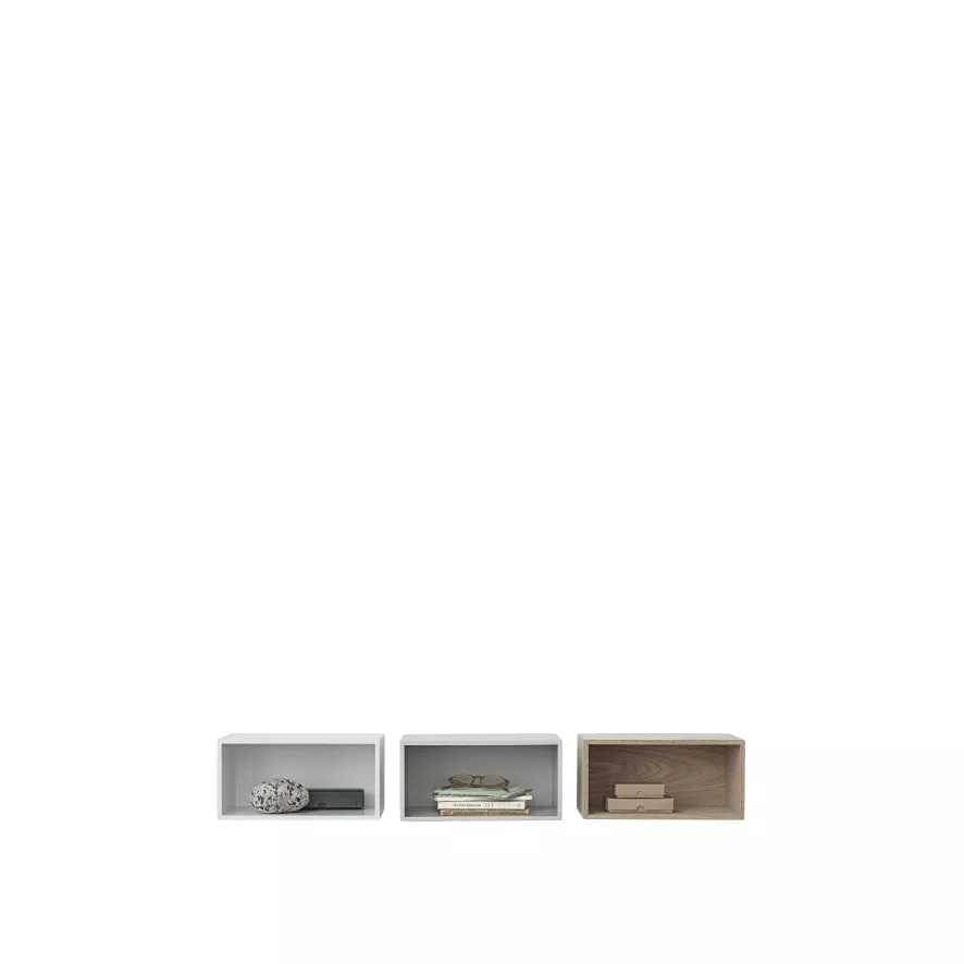 Muuto Mini Stacked 2.0 Kast Medium Wit 6 Muuto Mini Stacked 2.0 Kast Medium Wit - Afbeelding 4