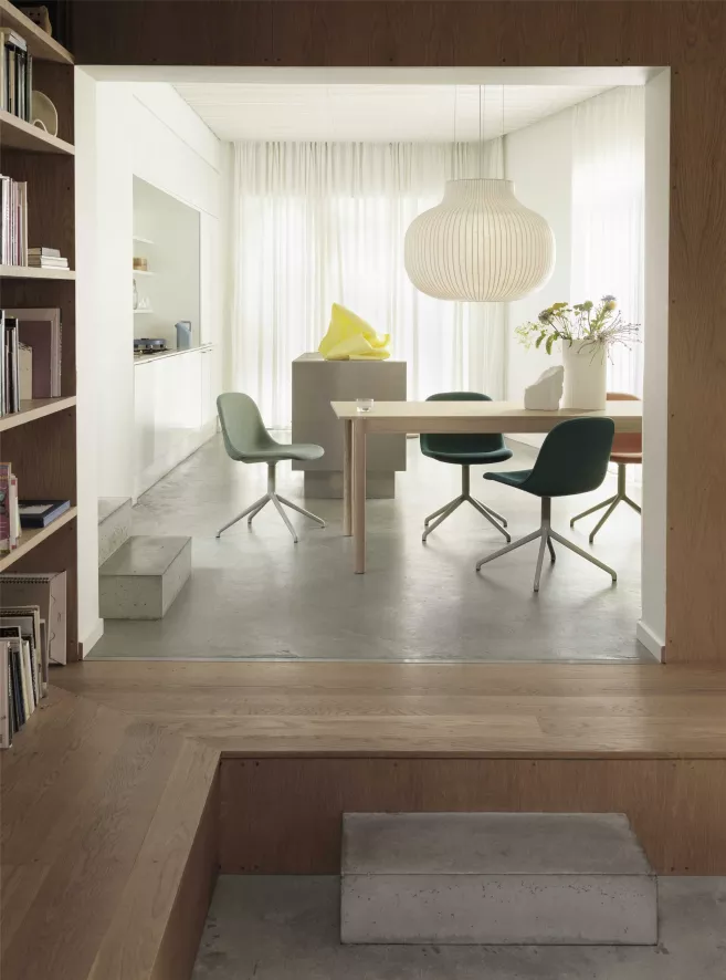 Muuto Ridge Vaas 35 Beige 5 Muuto Ridge Vaas 35 Beige - Afbeelding 3