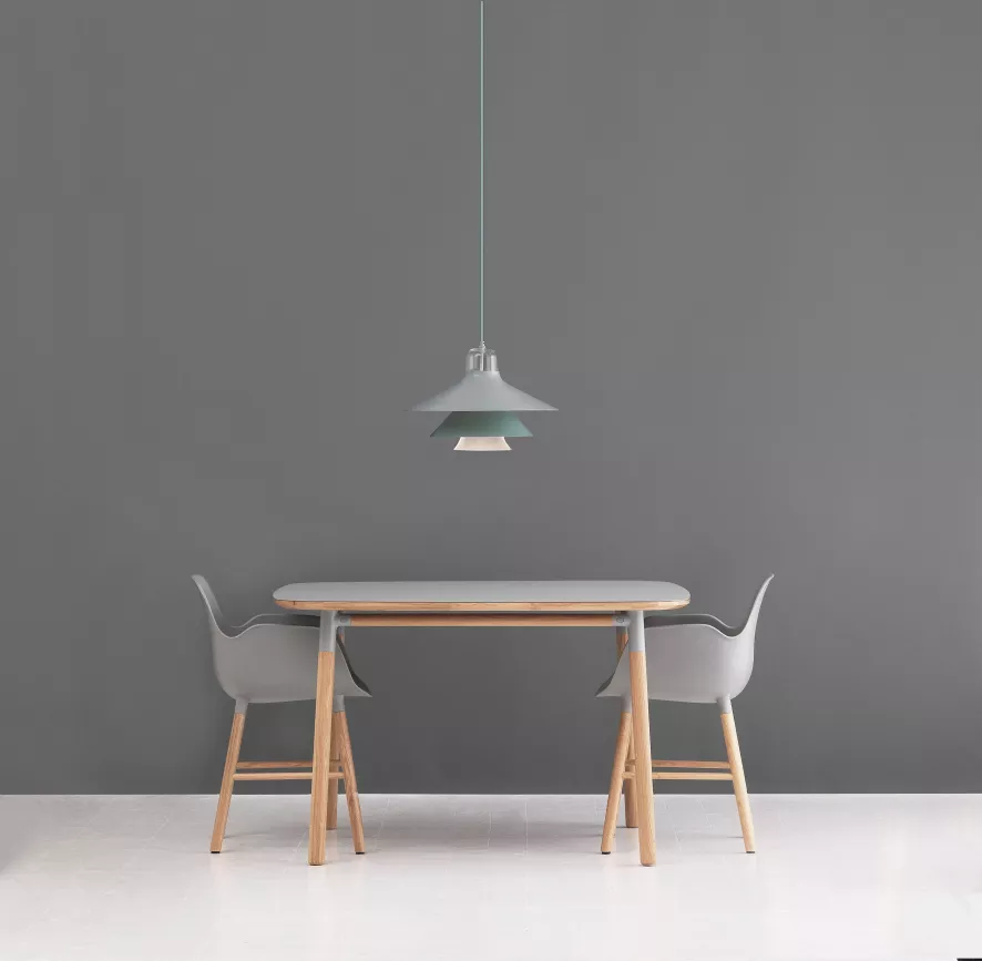 Normann Copenhagen Form Armchair Stoel Met Eiken Onderstel Grijs 11 Normann Copenhagen Form Armchair Stoel Met Eiken Onderstel Grijs - Afbeelding 9