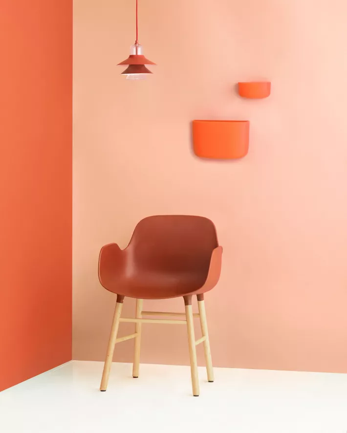 Normann Copenhagen Form Armchair Stoel Met Eiken Onderstel Grijs 13 Normann Copenhagen Form Armchair Stoel Met Eiken Onderstel Grijs - Afbeelding 11