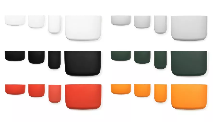 Normann Copenhagen Pocket Organizer 2 Wandplank Powder Blue 8 Normann Copenhagen Pocket Organizer 2 Wandplank Powder Blue - Afbeelding 6