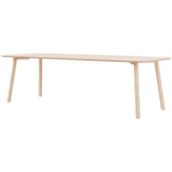 Objekte Unserer Tage Meyer 23 Tafel 240x92 Waxed Essen, White Pigment