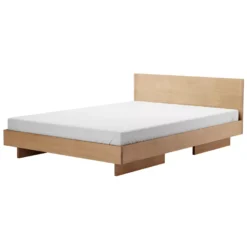 Objekte Unserer Tage Zians Bed Met Hoofdbord 160x200 Eiken Naturel