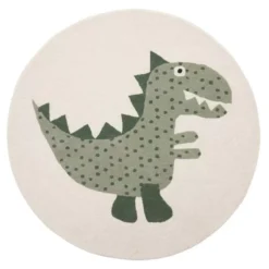 OYOY Theo Dino Vloerkleed Ø120