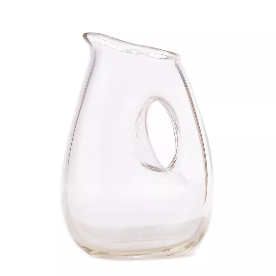 POLSPOTTEN Jug With Hole Karaf 0,85L Transparant 3 POLSPOTTEN Jug With Hole Karaf 0,85L Transparant