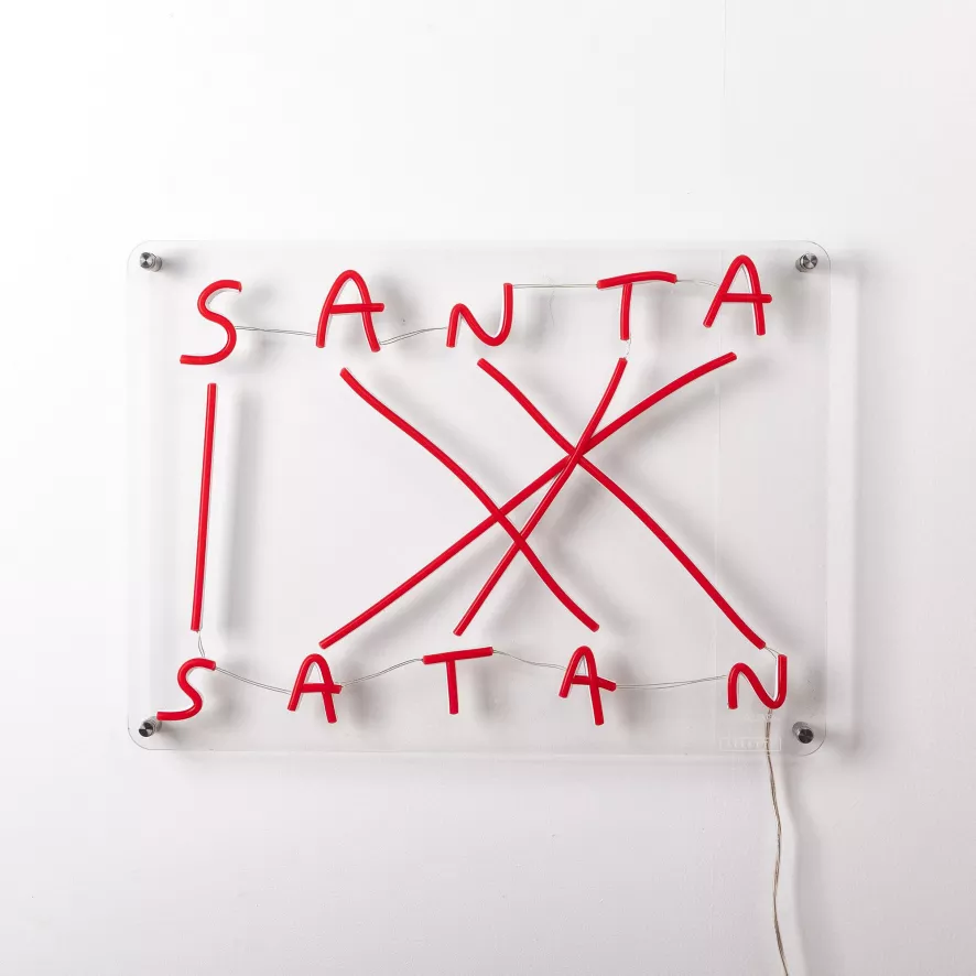 Seletti Connection Wandlamp Santa-Satan 3 Seletti Connection Wandlamp Santa-Satan