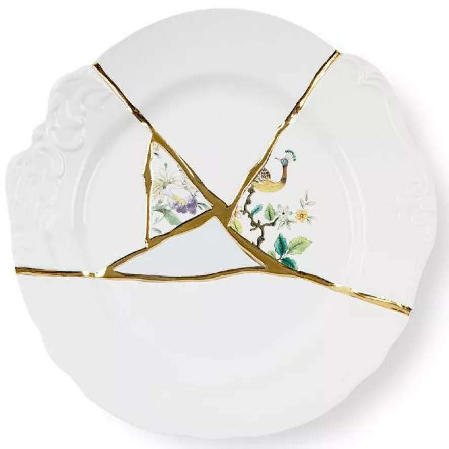 Seletti Kintsugi Dinerbord Ø27.5 2 3 Seletti Kintsugi Dinerbord Ø27.5 2