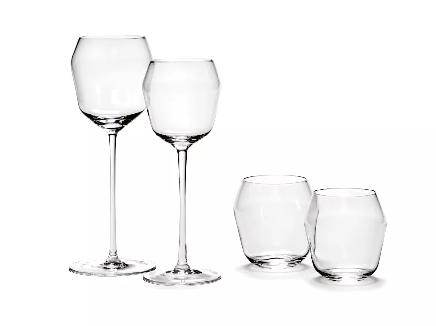 Serax Billie By Ann Demeulemeester Rode Wijnglazen 5 Serax Billie By Ann Demeulemeester Rode Wijnglazen - Afbeelding 3