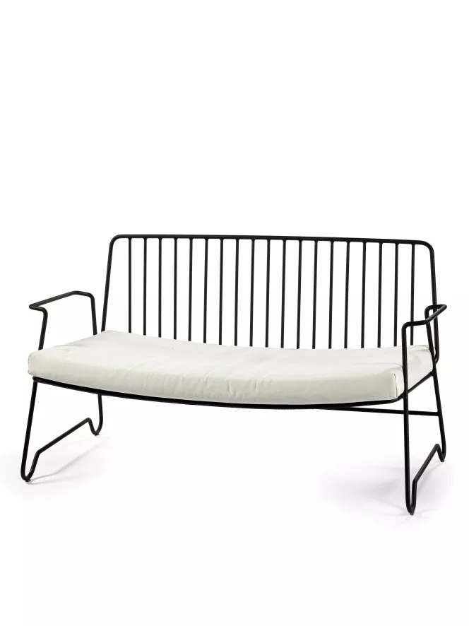 Serax Paola Navone Lounge Tuinbank Wit 17 Serax Paola Navone Lounge Tuinbank Wit - Afbeelding 15