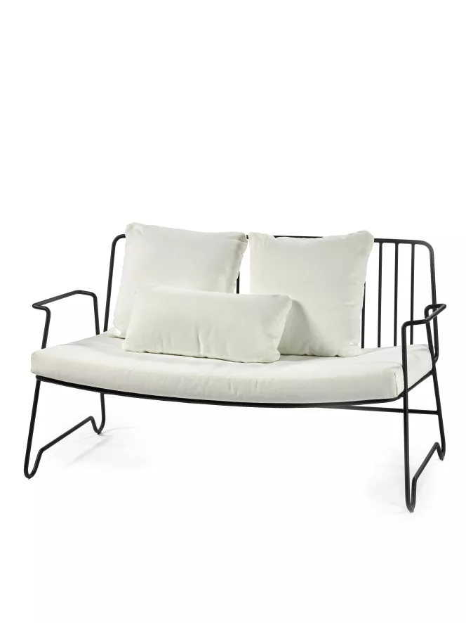 Serax Paola Navone Lounge Tuinbank Wit 20 Serax Paola Navone Lounge Tuinbank Wit - Afbeelding 18