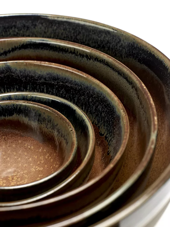 Serax Surface By Sergio Herman Kom Ø11 Rusty Brown 5 Serax Surface By Sergio Herman Kom Ø11 Rusty Brown - Afbeelding 3