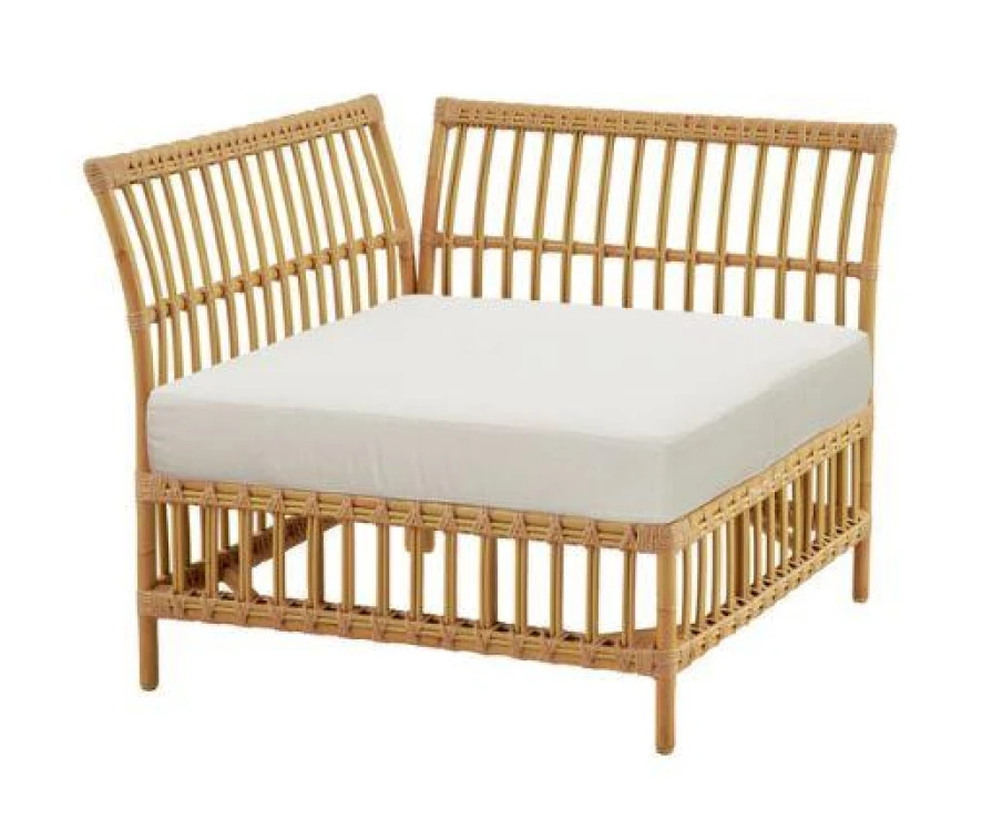 Sika Design Maggie 3-zits Loungebank Tempotest White + Pouf Ottoman 8 Sika Design Maggie 3-zits Loungebank Tempotest White + Pouf Ottoman - Afbeelding 6