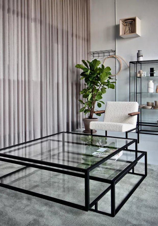 Spectrum Tangled Square Salontafel Zwart Gerookt Glas 11 Spectrum Tangled Square Salontafel Zwart Gerookt Glas - Afbeelding 9
