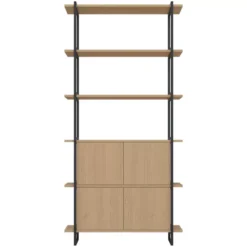 Studio HENK Modular Cabinet MC-6L Kast 110x227 Zwart