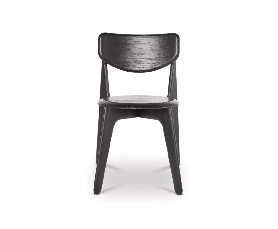 Tom Dixon Slab Side Chair Stoel Zwart 9 Tom Dixon Slab Side Chair Stoel Zwart - Afbeelding 7
