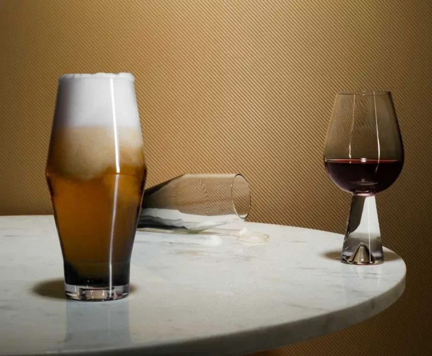 Tom Dixon Tank Beer Glas Set Van 2 Zwart 5 Tom Dixon Tank Beer Glas Set Van 2 Zwart - Afbeelding 3