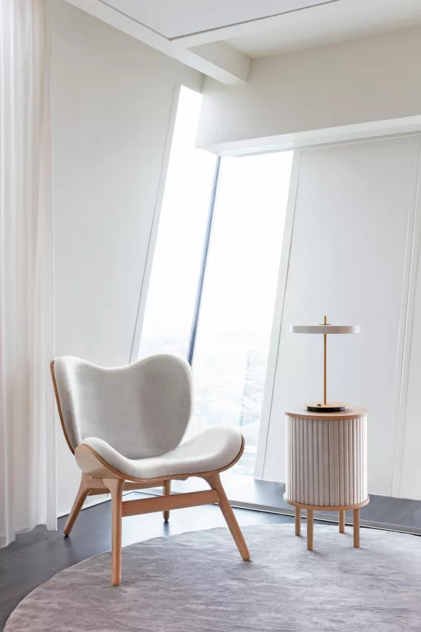 Umage A Conversation Piece Low Fauteuil Naturel Eiken, White Sands 9 Umage A Conversation Piece Low Fauteuil Naturel Eiken, White Sands - Afbeelding 7