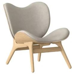 Umage A Conversation Piece Low Fauteuil Naturel Eiken, White Sands