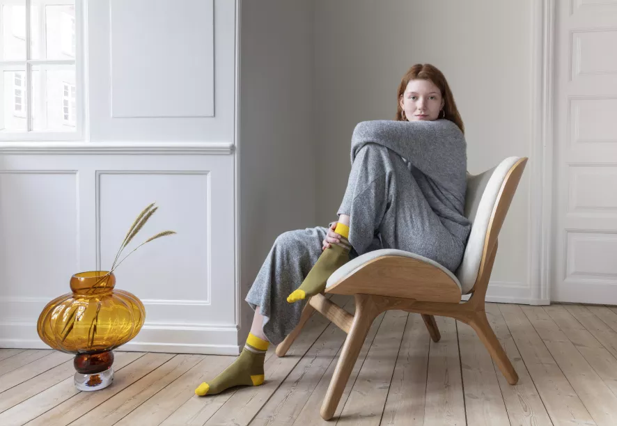 Umage A Conversation Piece Low Fauteuil Naturel Eiken, White Sands 8 Umage A Conversation Piece Low Fauteuil Naturel Eiken, White Sands - Afbeelding 6