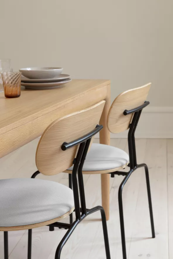 Umage Heart & Soul Eettafel 200x90 Cloud Grey 11 Umage Heart & Soul Eettafel 200x90 Cloud Grey - Afbeelding 9