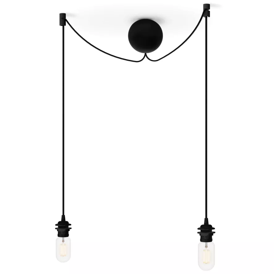 Umage Cannonball 2 Cluster Hanglamp Ø12 Zwart 7 Umage Cannonball 2 Cluster Hanglamp Ø12 Zwart - Afbeelding 5