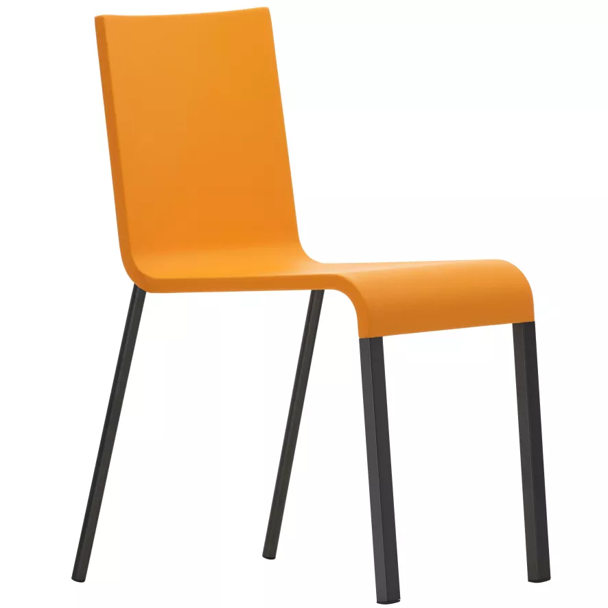Vitra .03 Stoel Gep. Onderstel Zwart Niet Stapelbaar Mango 3 Vitra .03 Stoel Gep. Onderstel Zwart Niet Stapelbaar Mango