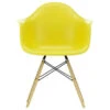 Vitra Eames DAW Stoel Geelachtig Esdoorn Onderstel, Sunlight