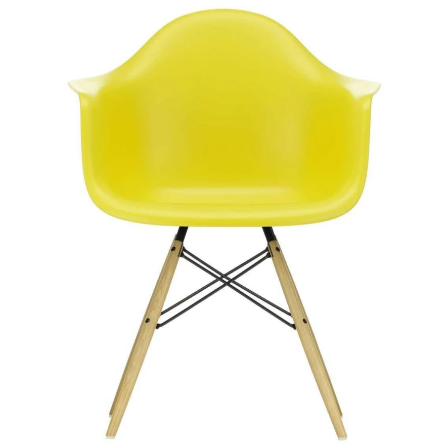 Vitra Eames DAW Stoel Geelachtig Esdoorn Onderstel, Sunlight 3 Vitra Eames DAW Stoel Geelachtig Esdoorn Onderstel, Sunlight