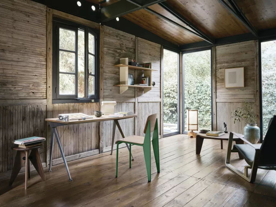 Vitra Rayonnage Mural Wandplank Naturel Eiken Japanese Red 10 Vitra Rayonnage Mural Wandplank Naturel Eiken Japanese Red - Afbeelding 8