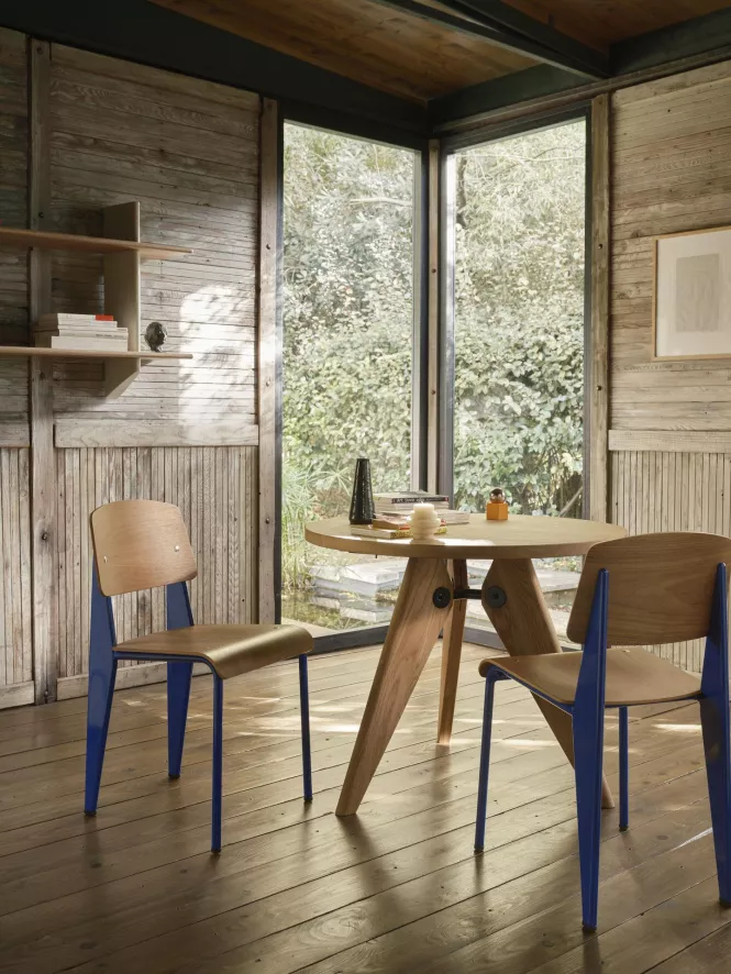 Vitra Rayonnage Mural Wandplank Naturel Eiken Japanese Red 11 Vitra Rayonnage Mural Wandplank Naturel Eiken Japanese Red - Afbeelding 9