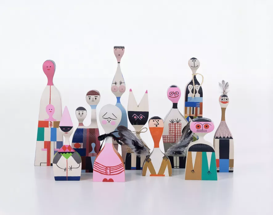 Vitra Wooden Dolls No. 21 Collectors Item 5 Vitra Wooden Dolls No. 21 Collectors Item - Afbeelding 3