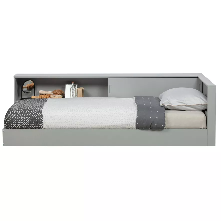 WOOOD Exclusive Connect Bed 90x200 Betongrijs 5 WOOOD Exclusive Connect Bed 90x200 Betongrijs - Afbeelding 3