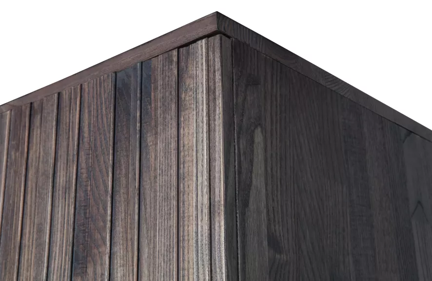 WOOOD Exclusive Gravure Opbergkast Grenen Zwart 6 WOOOD Exclusive Gravure Opbergkast Grenen Zwart - Afbeelding 4