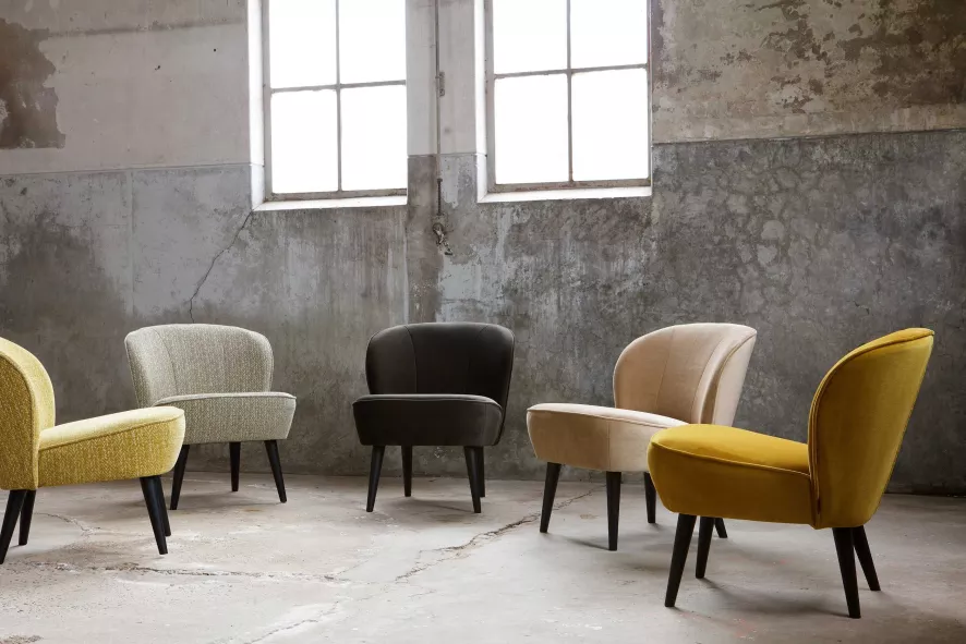 WOOOD Exclusive Sara Fauteuil Oud Roze 4 WOOOD Exclusive Sara Fauteuil Oud Roze - Afbeelding 2