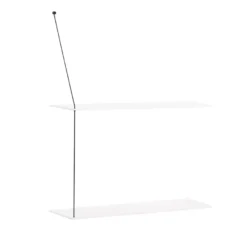 Woud Stedge Wandplank 60 White Painted Oak