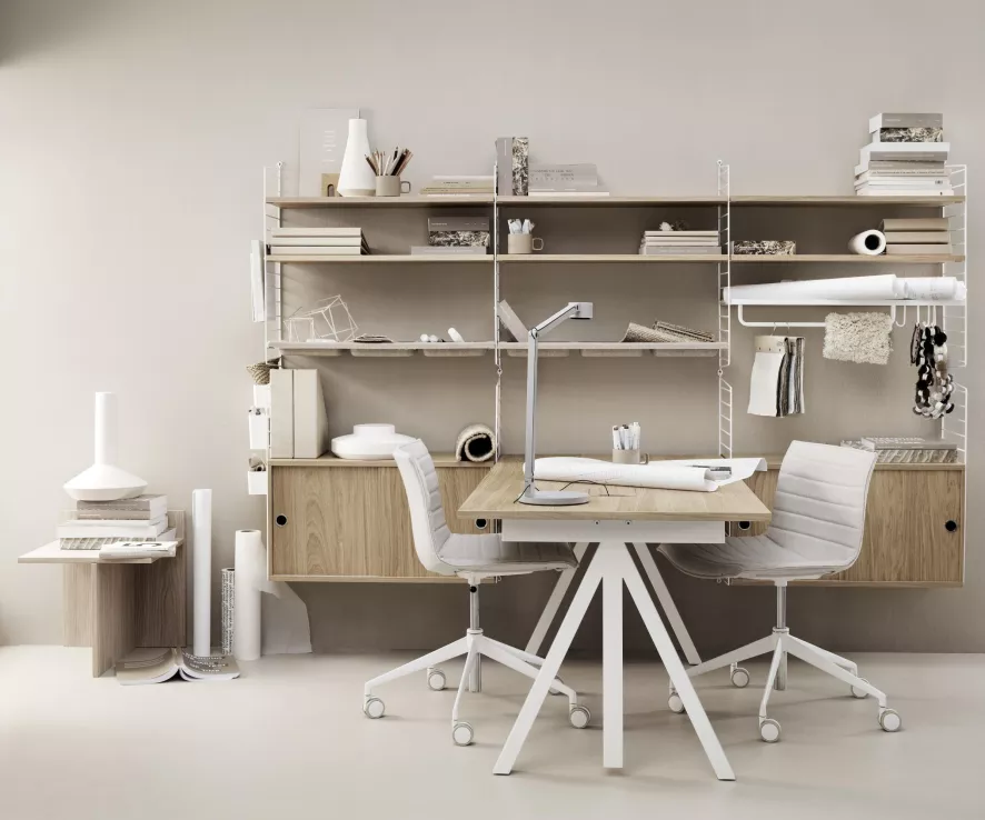 String Furniture Pocket Wandkast Sage 5 String Furniture Pocket Wandkast Sage - Afbeelding 3