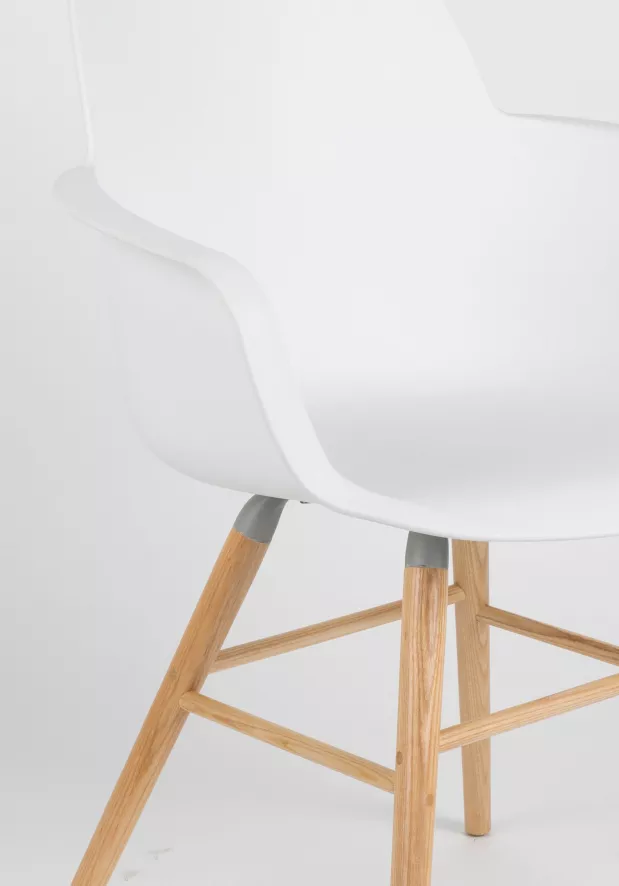 Zuiver Albert Kuip Stoel Met Armleuning Donkergrijs 5 Zuiver Albert Kuip Stoel Met Armleuning Donkergrijs - Afbeelding 3