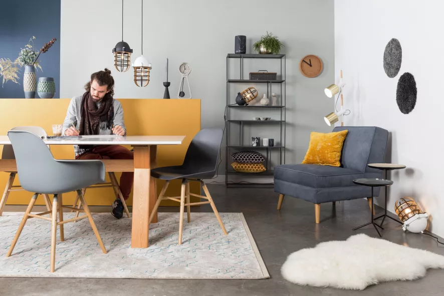 Zuiver Albert Kuip Stoel Met Armleuning Donkergrijs 22 Zuiver Albert Kuip Stoel Met Armleuning Donkergrijs - Afbeelding 20