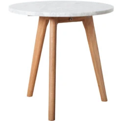 Zuiver White Stone Bijzettafel Medium 40